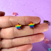 Pride Star Stud Earrings