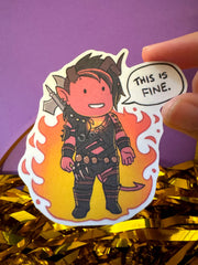 Baldur's Gate 3 Stickers – Karlach