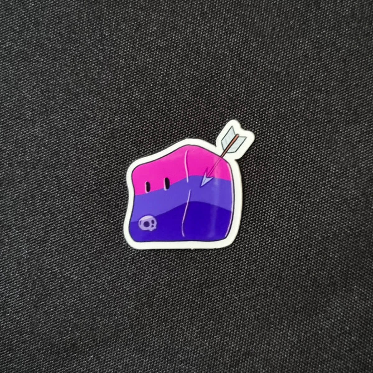 Pride Gelatinous Cube Stickers