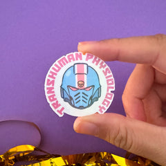 Transhuman Physiology Holographic Sticker