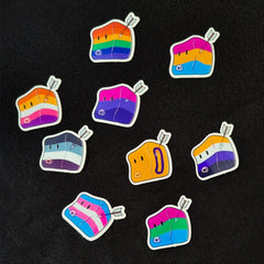 Pride Gelatinous Cube Stickers