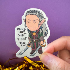 Baldur's Gate 3 Stickers – Jaheira