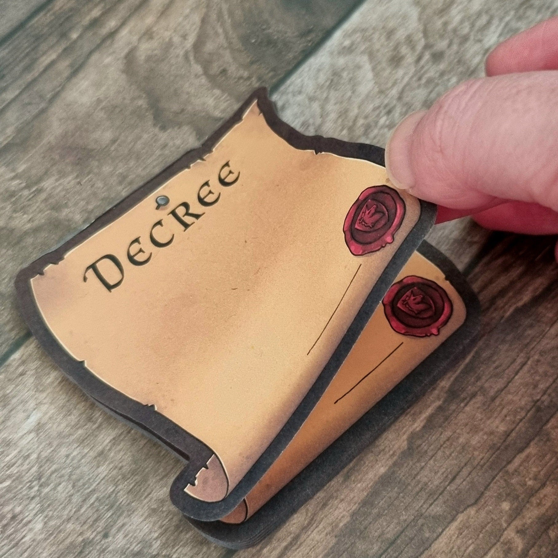By Decree Notepad