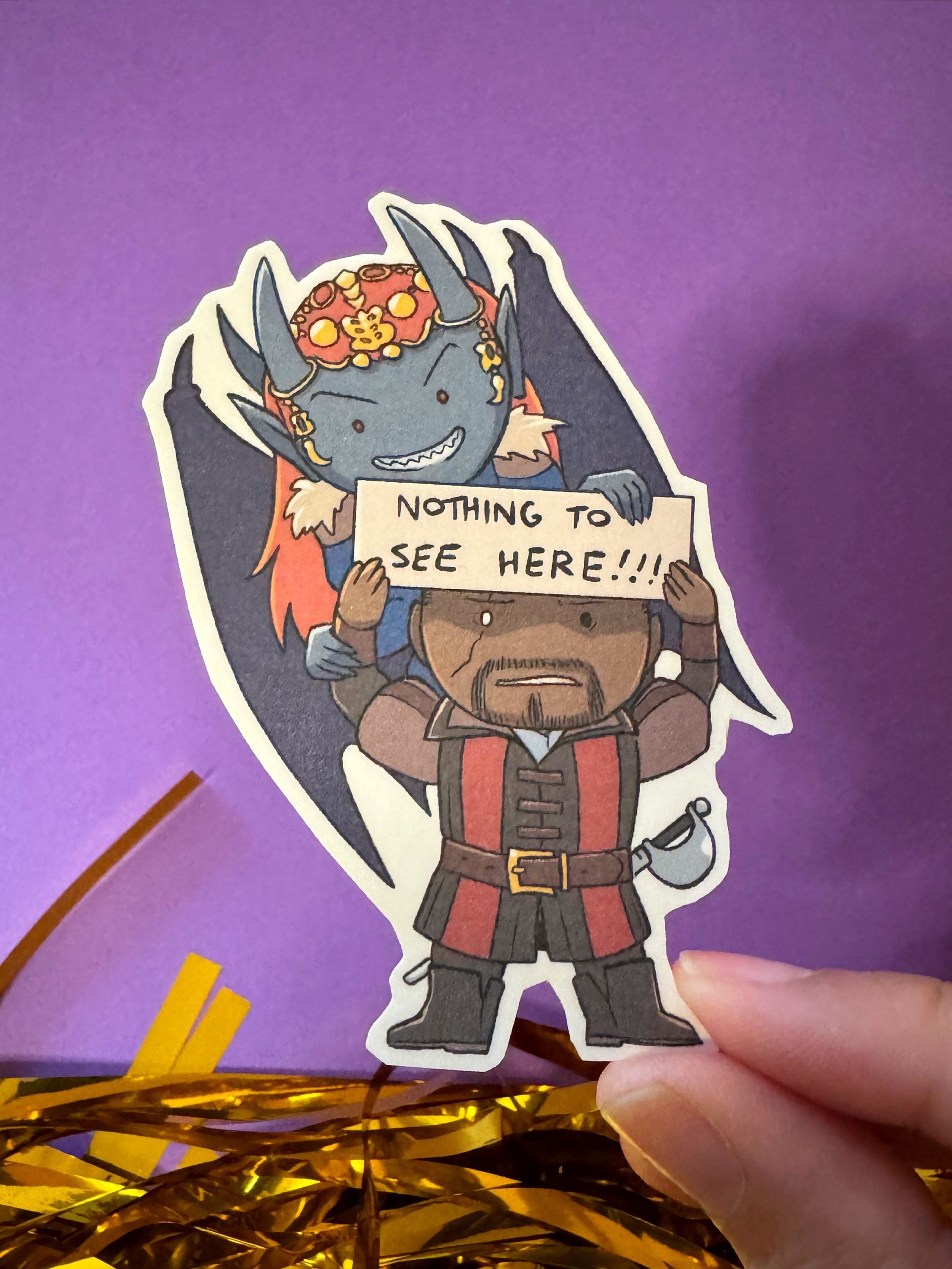 Baldur's Gate 3 Stickers – Wyll