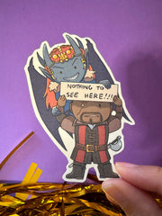 Baldur's Gate 3 Stickers – Wyll