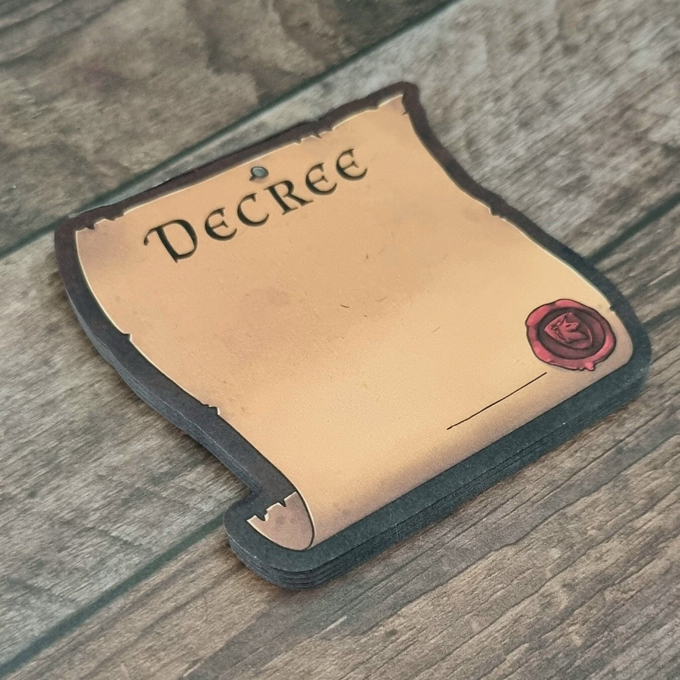 By Decree Notepad