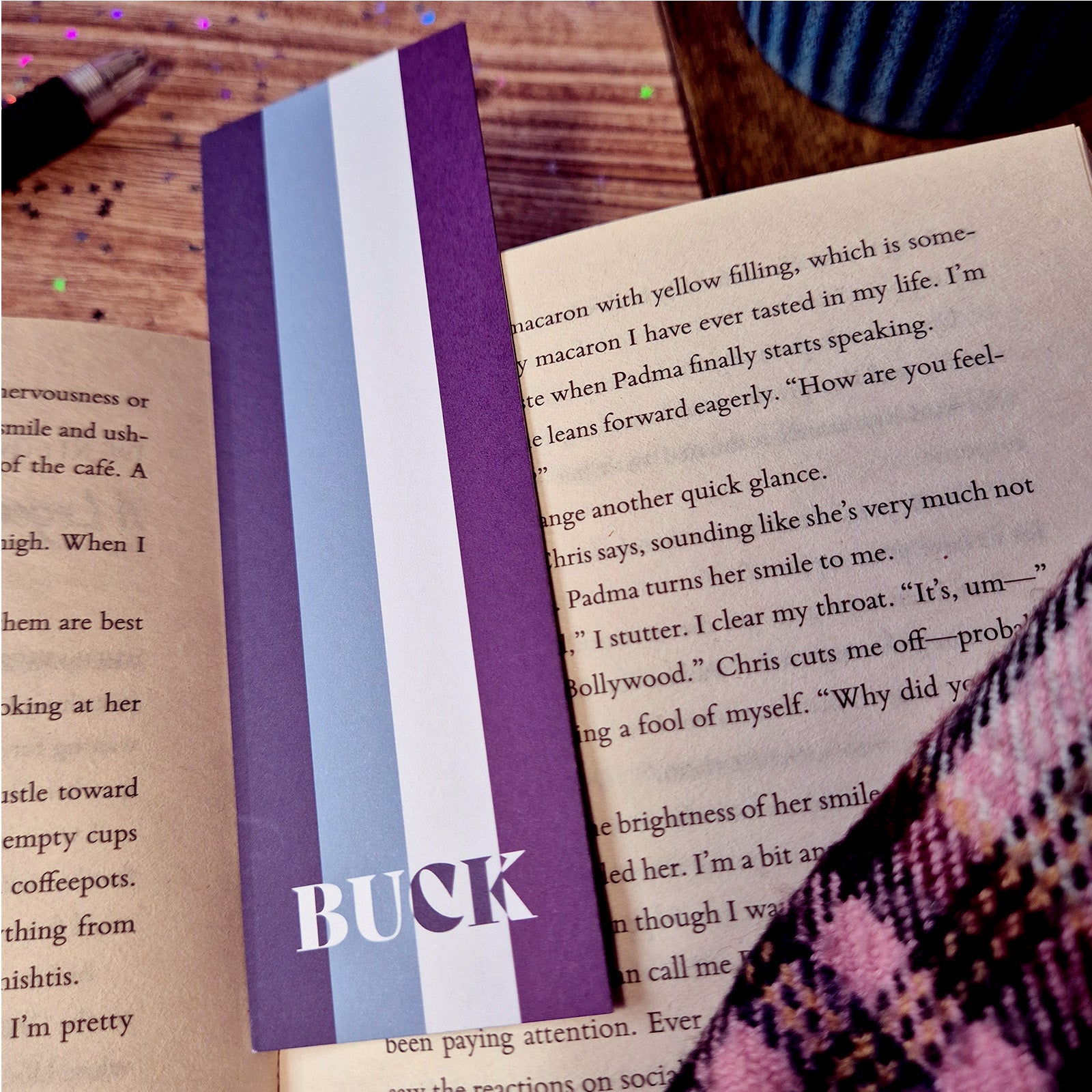 Buck Pride Bookmark - Asexual