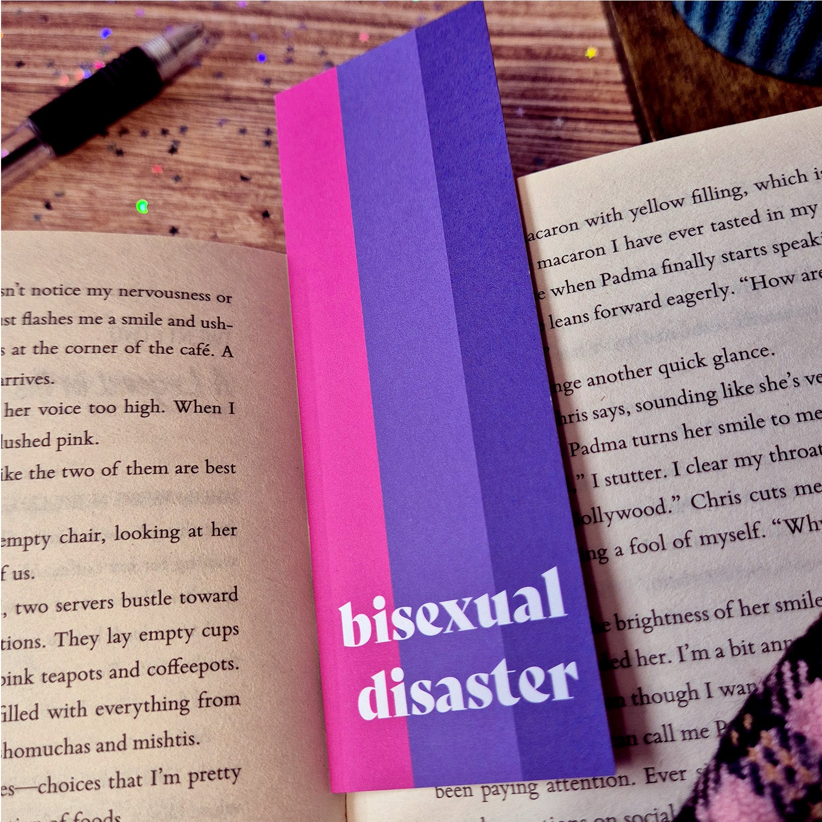 Bisexual Disaster Pride Bookmark