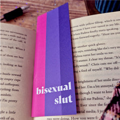 Bisexual Slut Pride Bookmark