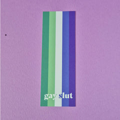 Gay Slut Pride Bookmark - MLM, Gay