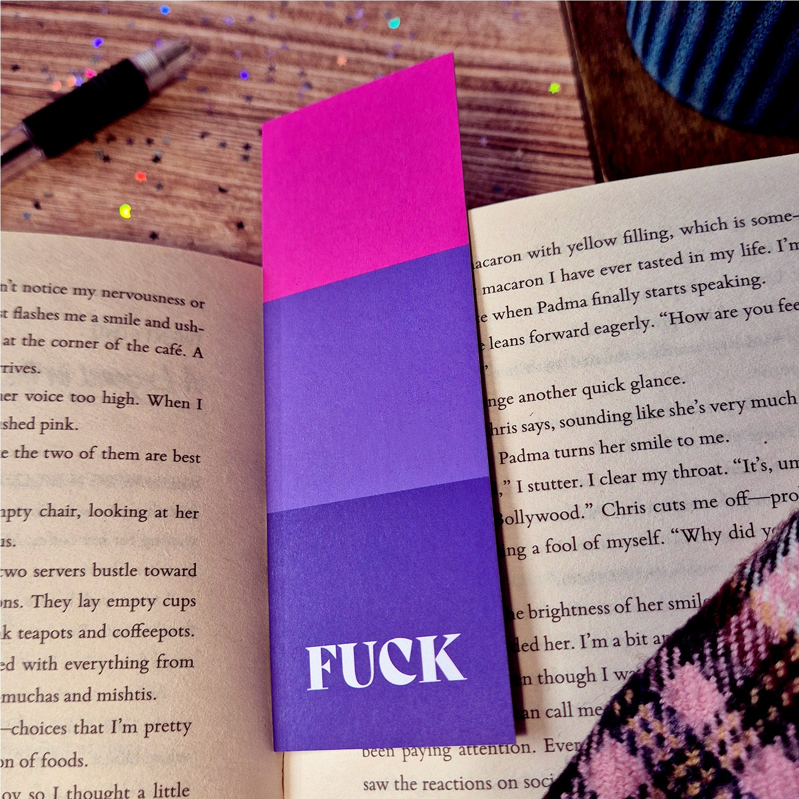Fuck Pride Bookmark - Bisexual