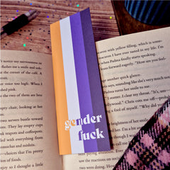 Gender Fuck Pride Bookmark - Non-binary, Enby