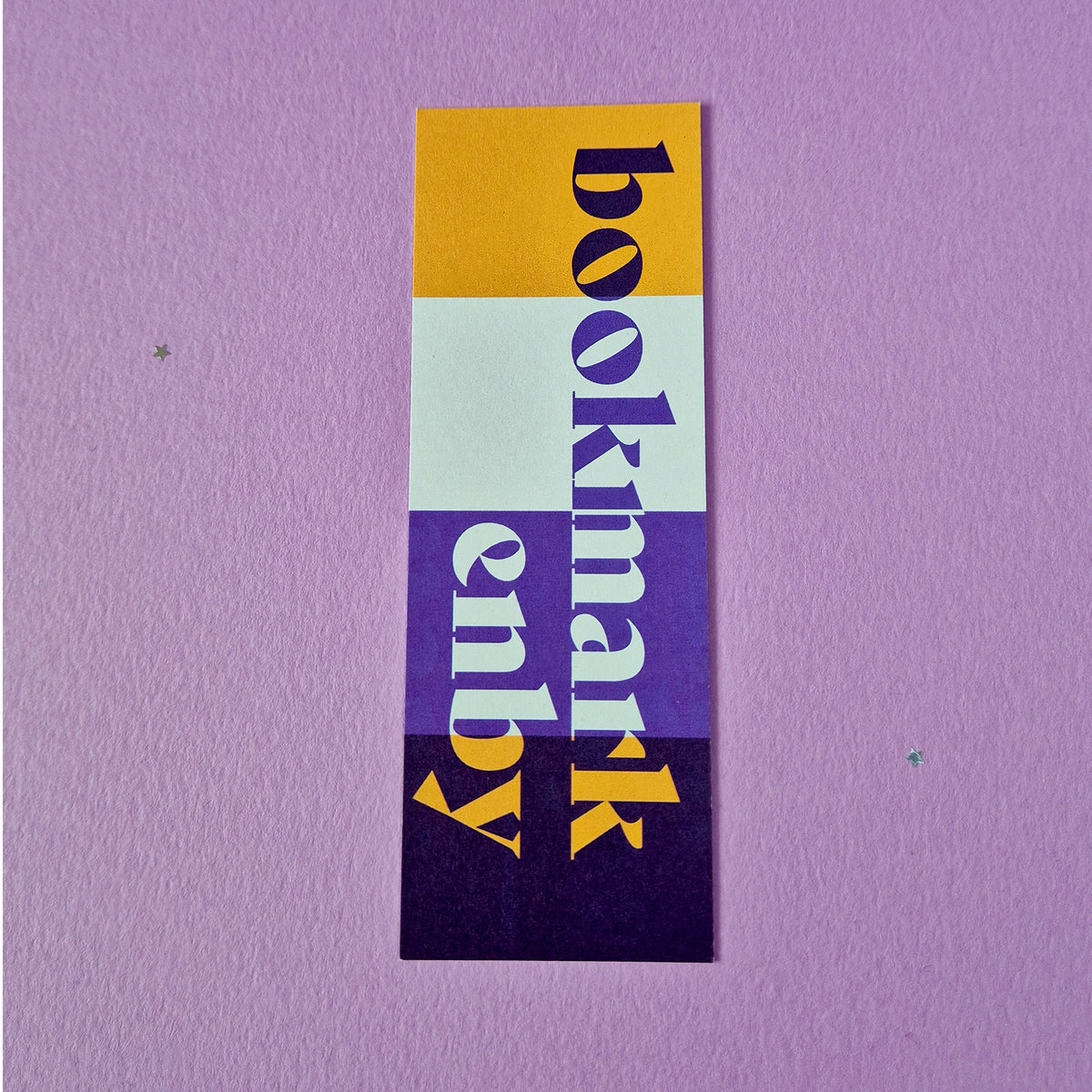 Bookmark Enby Pride Bookmark - Non-binary, Enby