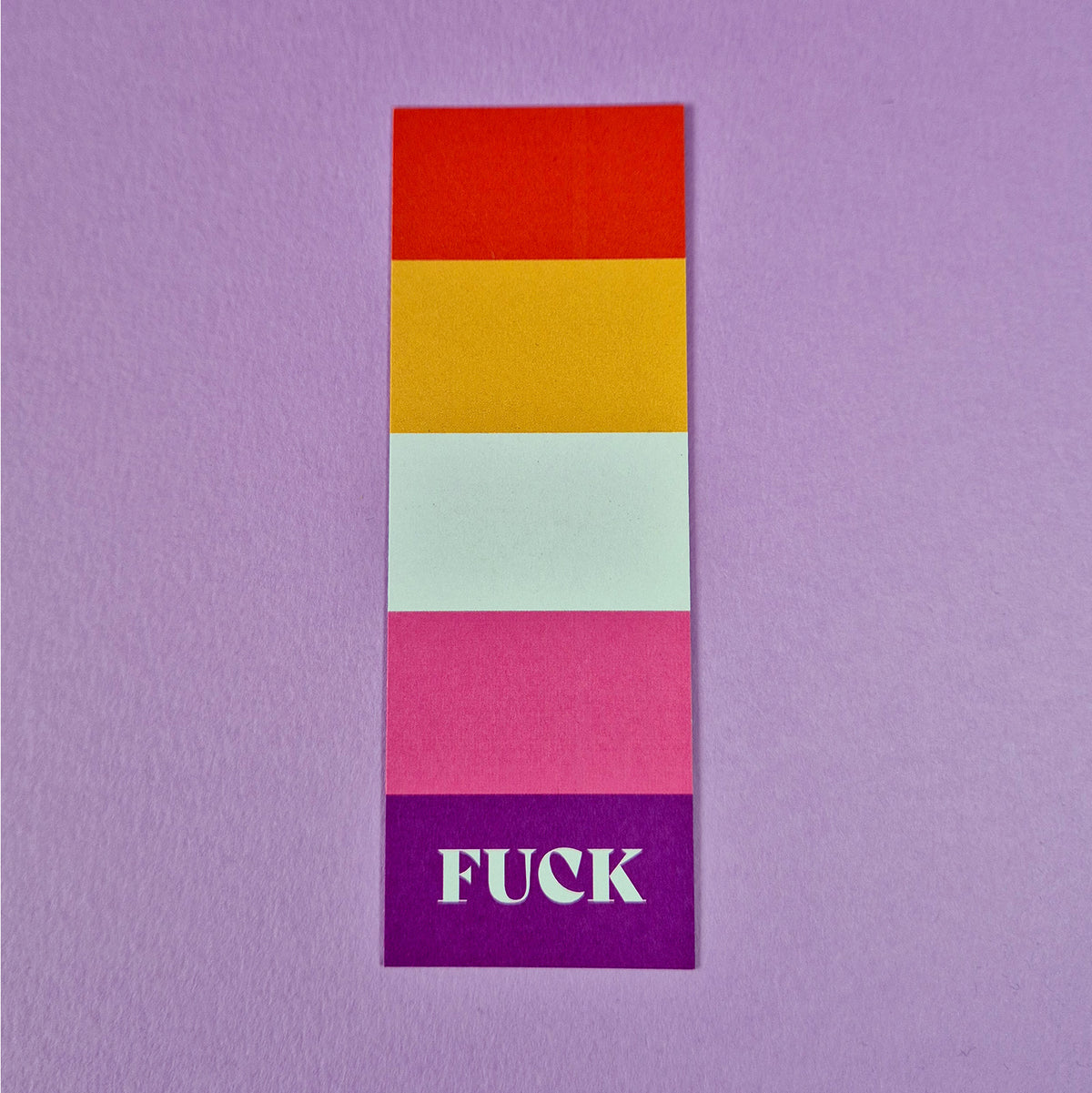 Fuck Pride Bookmark - Lesbian