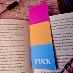 Fuck Pride Bookmark - Pansexual