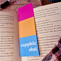 Sapphic Slut Pride Bookmark  – Pansexual