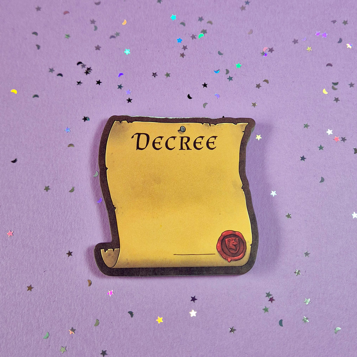 By Decree Notepad