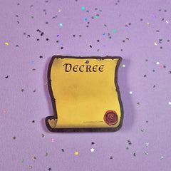 By Decree Notepad