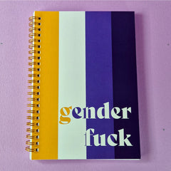 Gender fuck lined notebook A6 | A5