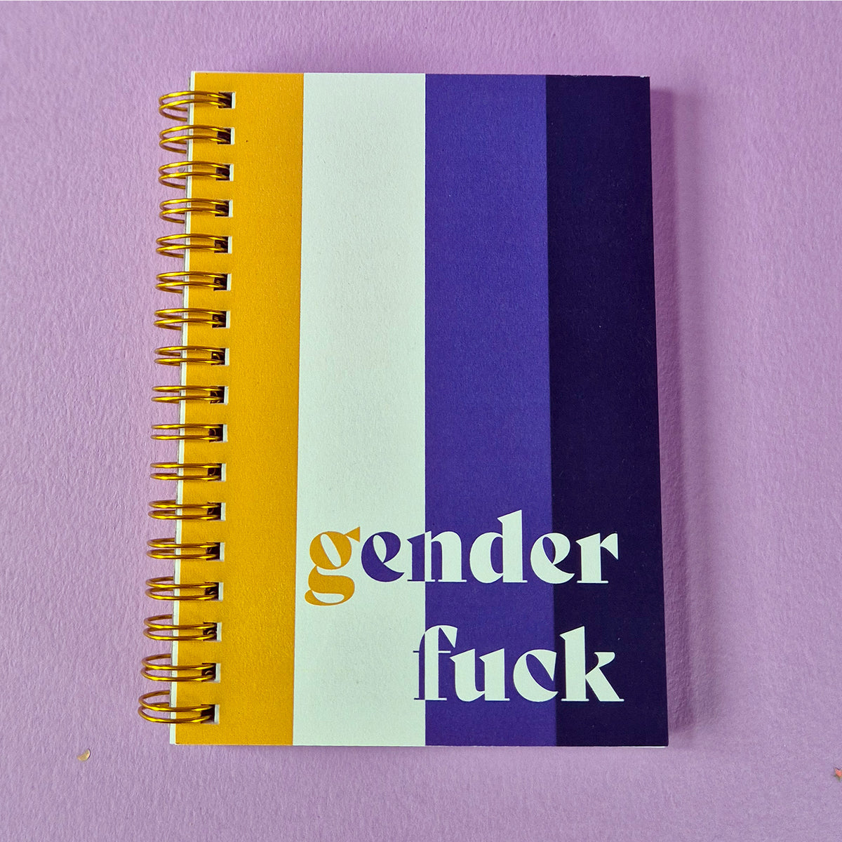 Gender fuck lined notebook A6 | A5