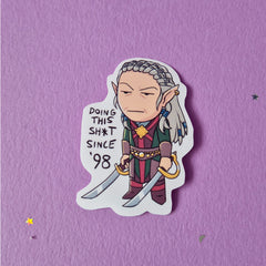 Baldur's Gate 3 Stickers – Jaheira