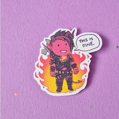 Baldur's Gate 3 Stickers – Karlach