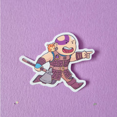 Baldur's Gate 3 Stickers – Minsc and Boo