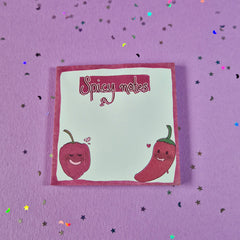 Spicy notes - sticky