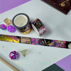 Dungeon Adventure Gold Foil Washi