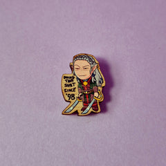 Baldur's Gate 3 Wooden Pin – Jaheira