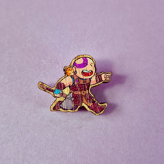 Baldur's Gate 3 Wooden Pin – Minsc & Boo
