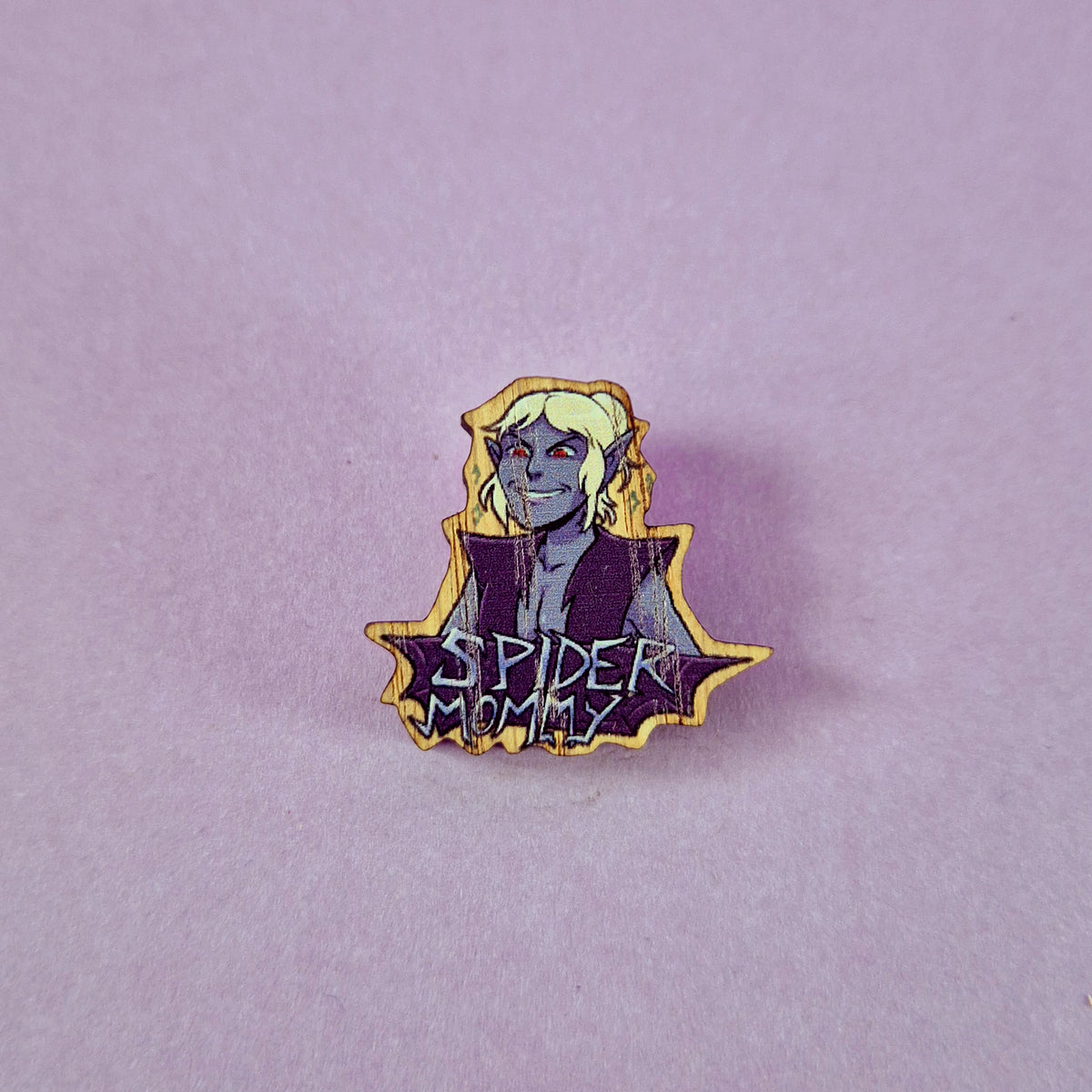 Baldur's Gate 3 Wooden Pin – Minthara