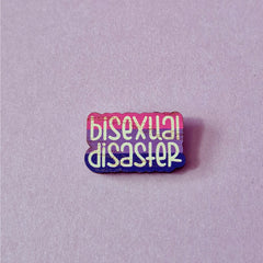 Bisexual disaster pin