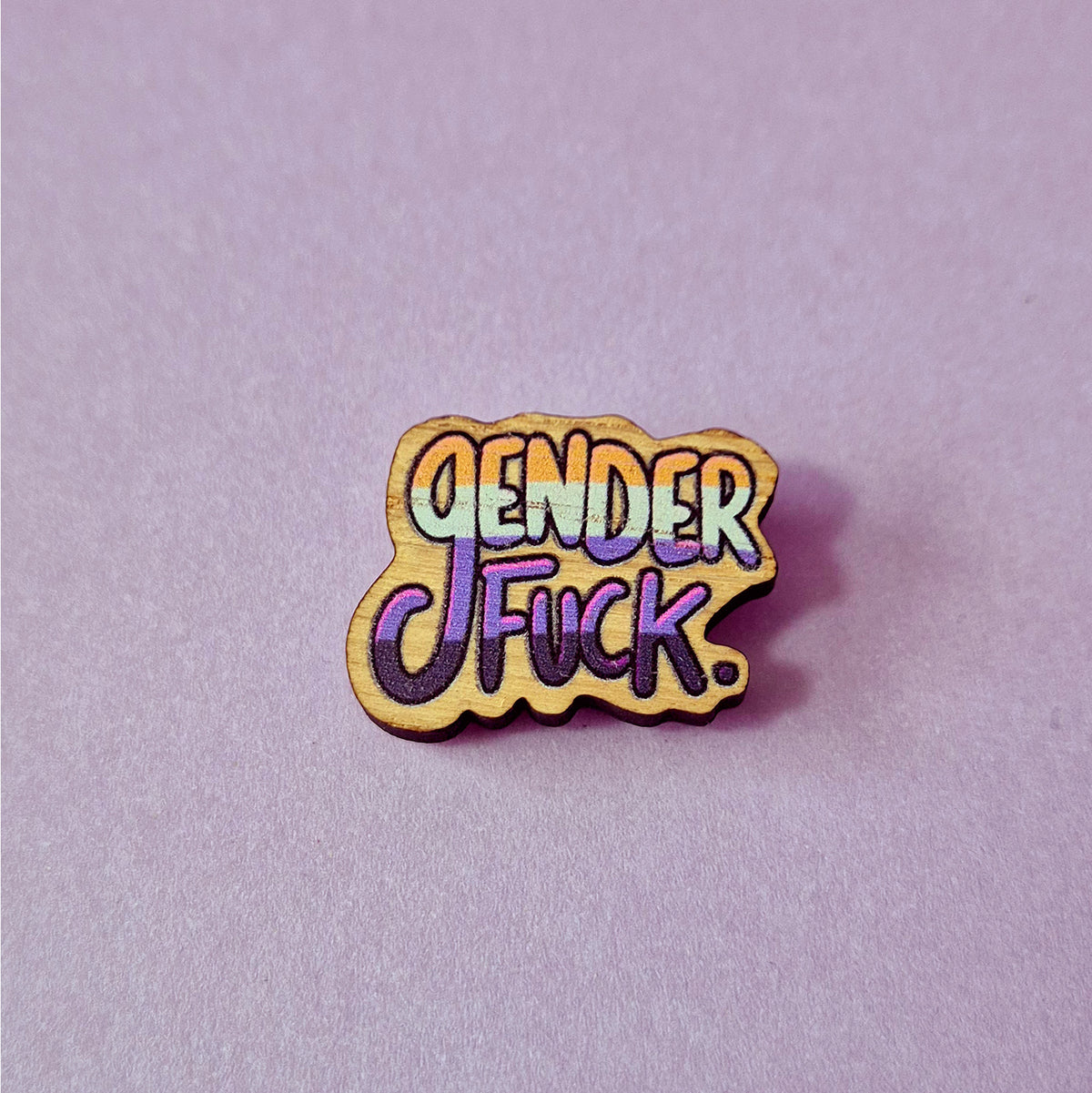 Gender fuck pin
