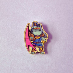 Hades 1 Wooden Pin – Megaera