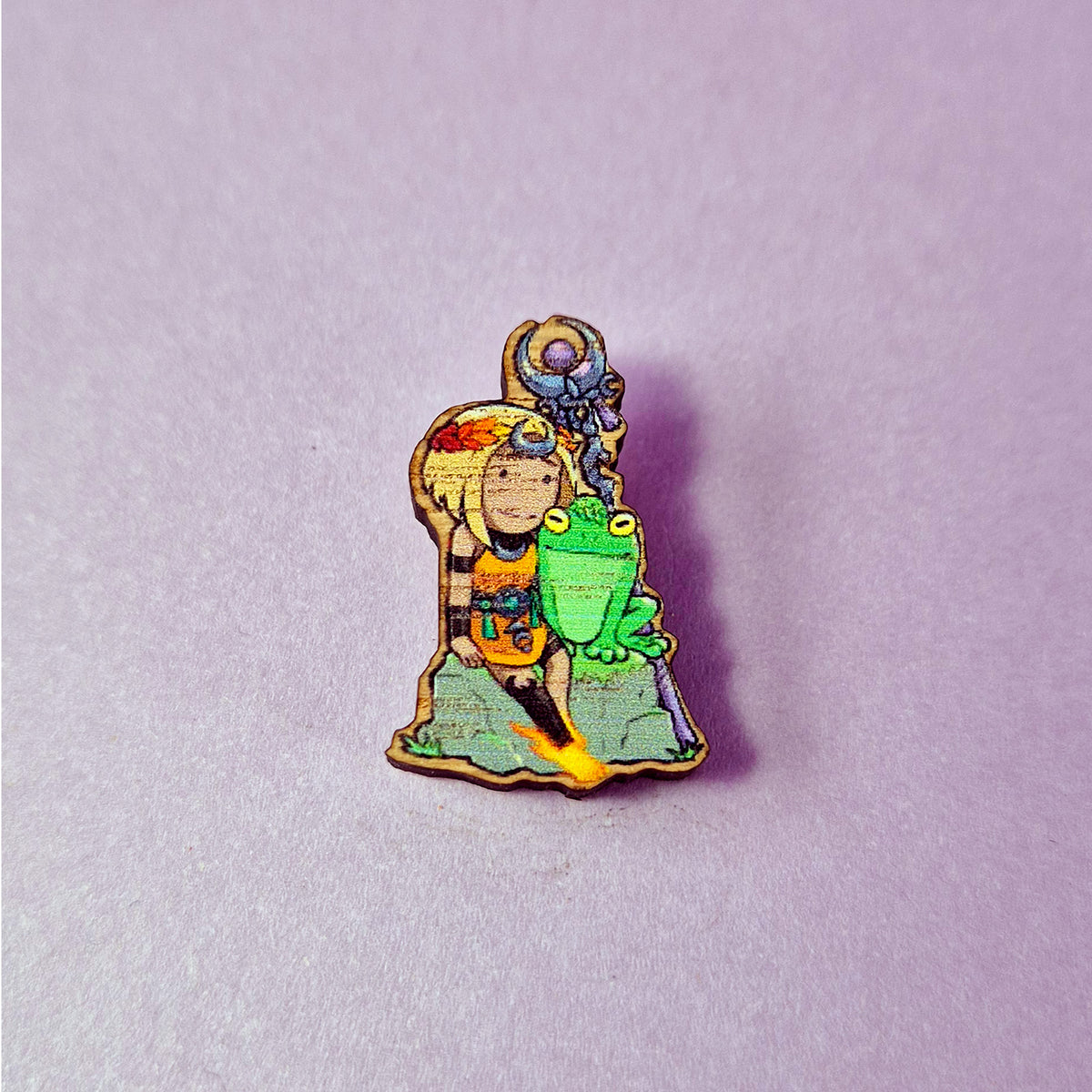 Hades 2 Wooden Pin – Melinoe