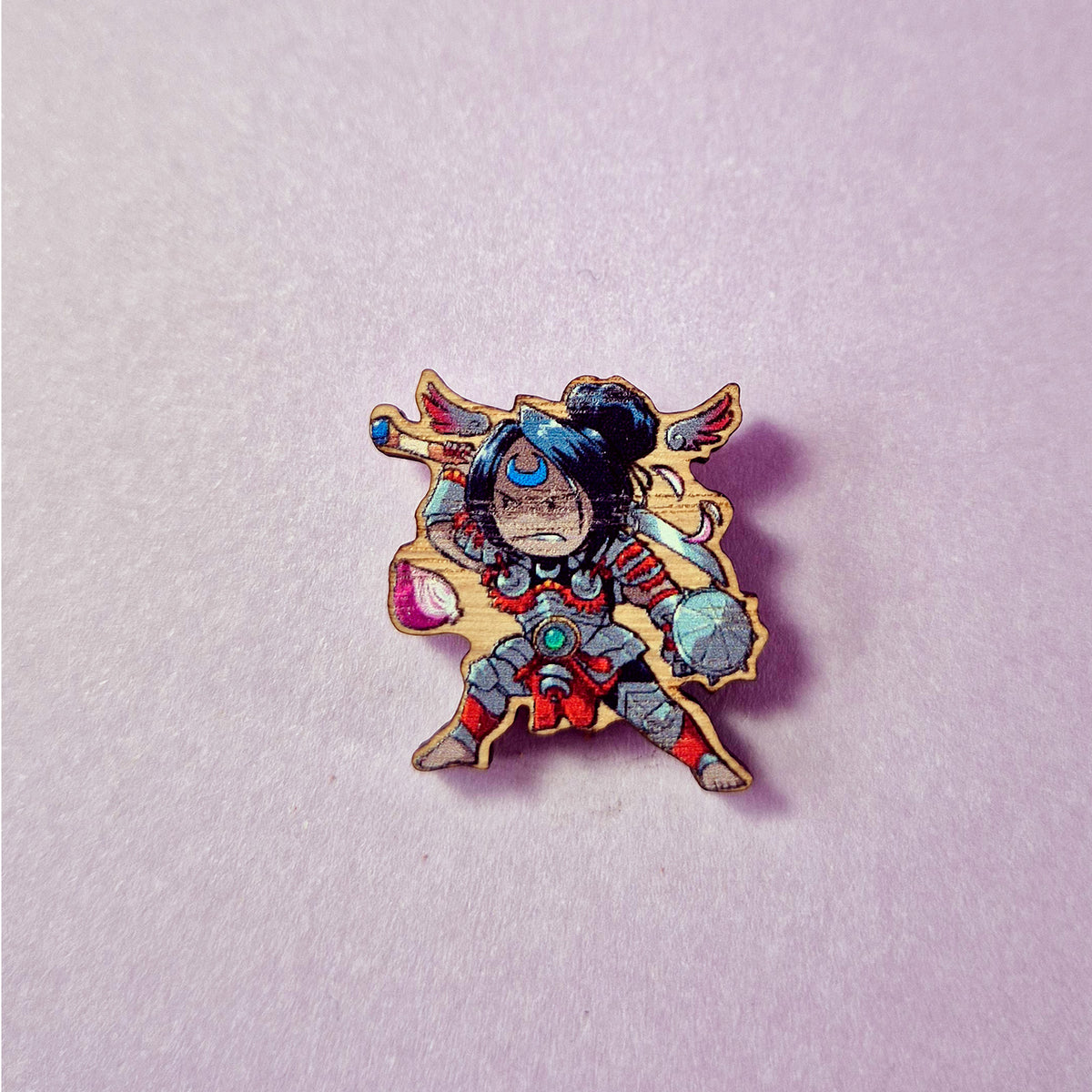 Hades 2 Wooden Pin – Nemesis