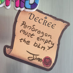 By Decree Notepad