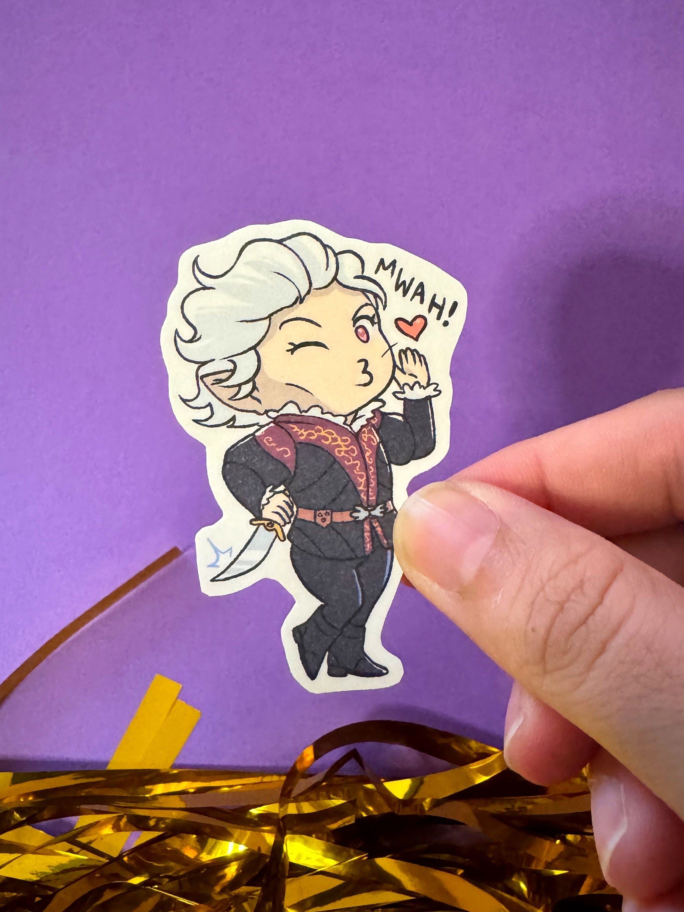 Baldur's Gate 3 Stickers – Astarion